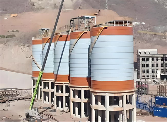 乌恰高架钢板仓